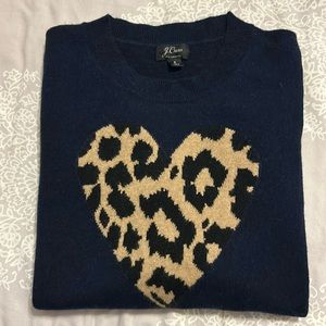 Women’s J. Crew cashmere sweater.